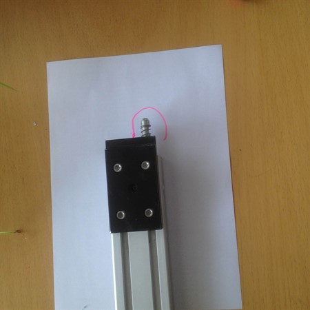 Fjäder +bult för FM4 LO TMS K-tledn.mätinstr. Delbart